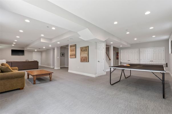 Game Room, Interior, Living room, Recessed Lighting