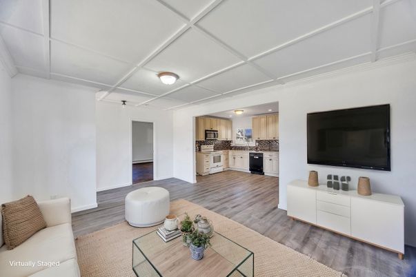 Interior, Kitchen, Living room, Wood Texture Flooring