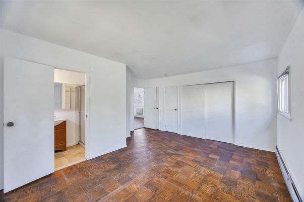 Bathroom, Empty room, Interior, Wood Texture Flooring