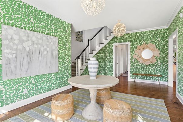 Chandelier, Interior, Wood Texture Flooring