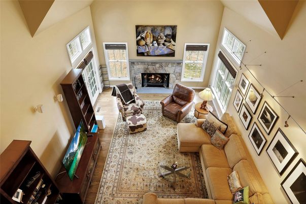 Fireplace, Interior, Living room, Wood Texture Flooring