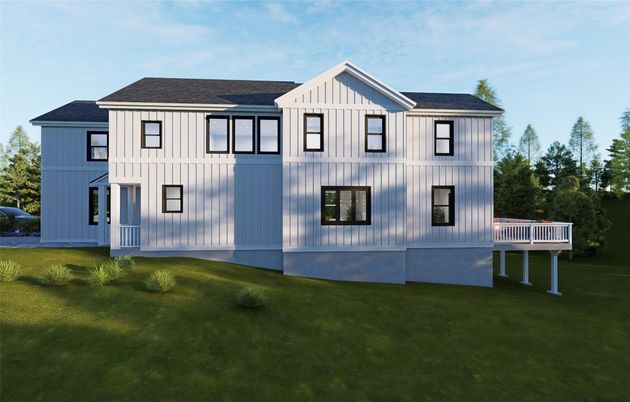 Backyard, Exterior, Facade, Farmhouse
