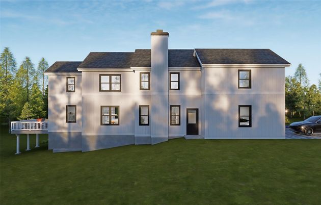 Backyard, Exterior, Facade, French Provincial