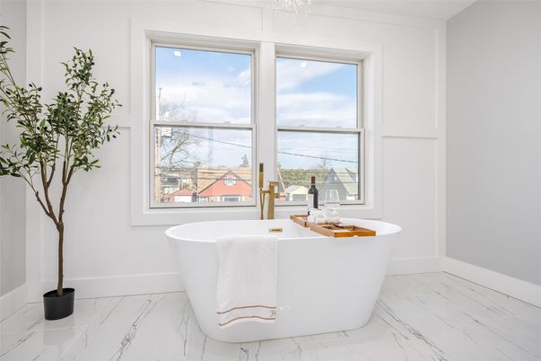 Bathroom, Free Standing Baths, Interior, Marble