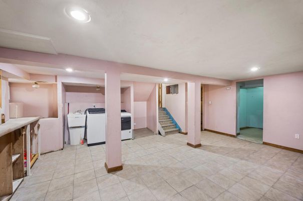 Interior, Recessed Lighting, Washer