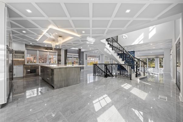Interior, Kitchen, Recessed Lighting, Stainless Steel Appliances