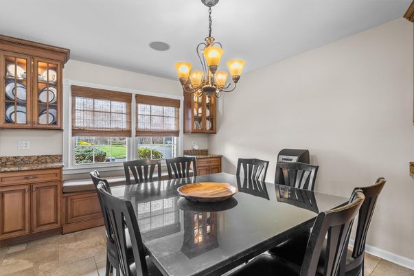 Chandelier, Dining room, Interior