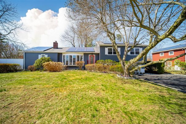 Backyard, Exterior, Facade, Solar Panels, Cape Cod