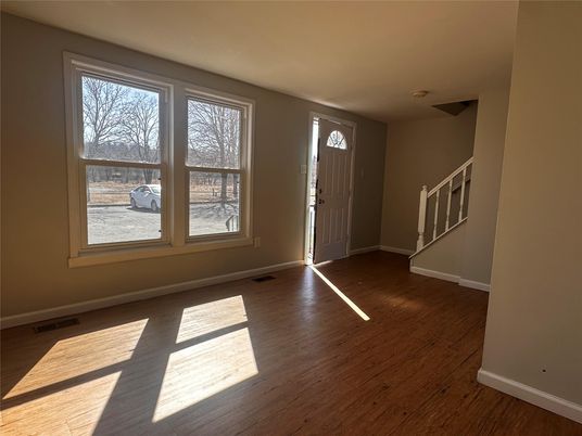 Empty room, Interior, Wood Texture Flooring