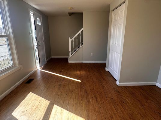 Empty room, Interior, Wood Texture Flooring