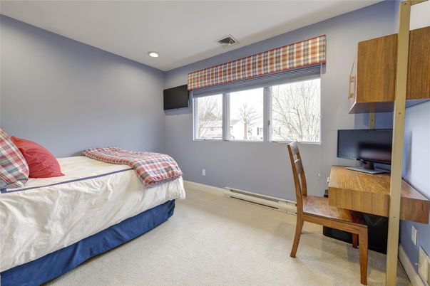 Bedroom, Home Office, Interior, Recessed Lighting