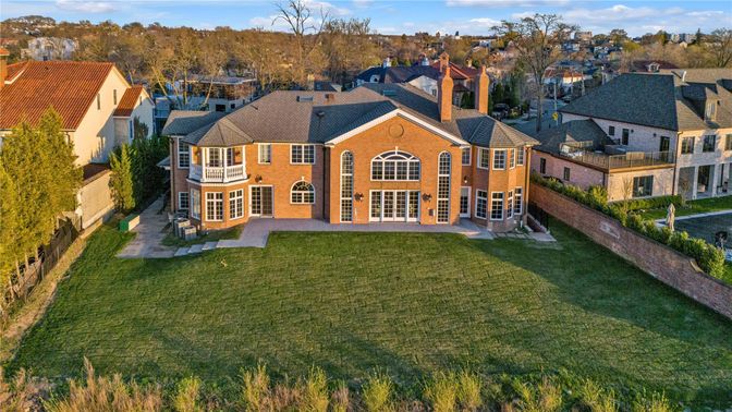 Backyard, Exterior, Facade, Brick Facade, French Provincial
