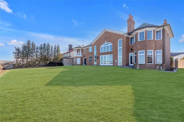 Backyard, Exterior, Facade, Brick Facade, French Provincial