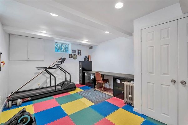 Fitness Equipment, Home Office, Interior, Recessed Lighting
