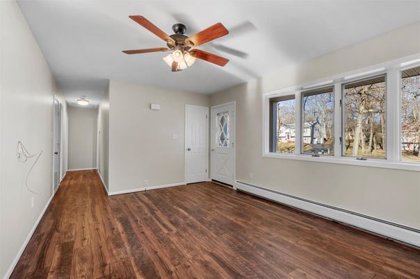 Empty room, Interior, Wood Texture Flooring