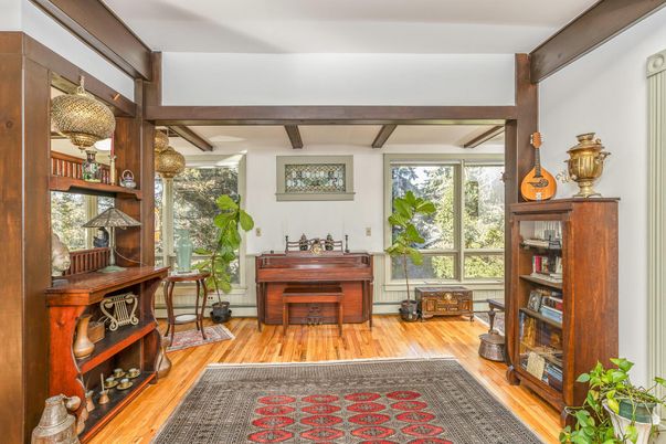 Interior, Piano, Wooden Beams, Wood Texture Flooring