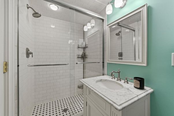 Bathroom, Glass Shower, Interior