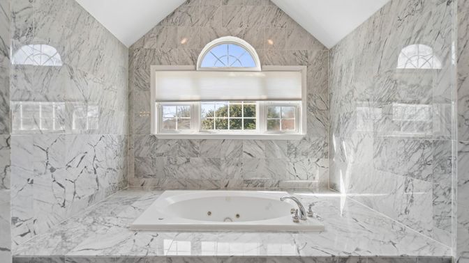 Bathroom, Interior, Marble, Marble Walls