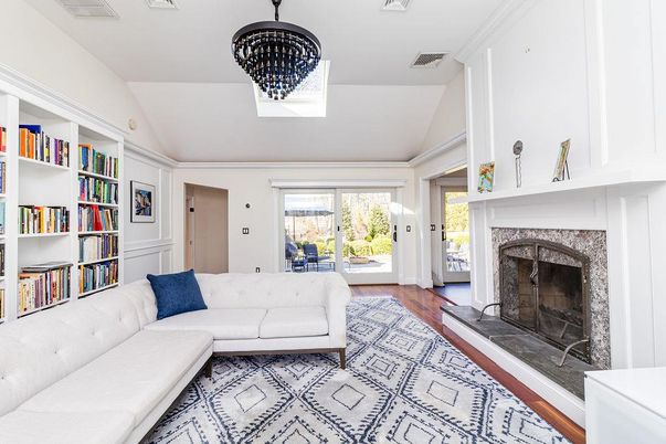 Chandelier, Fireplace, Interior, Living room, Wood Texture Flooring