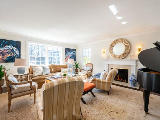 Fireplace, Interior, Living room, Piano, Wood Texture Flooring