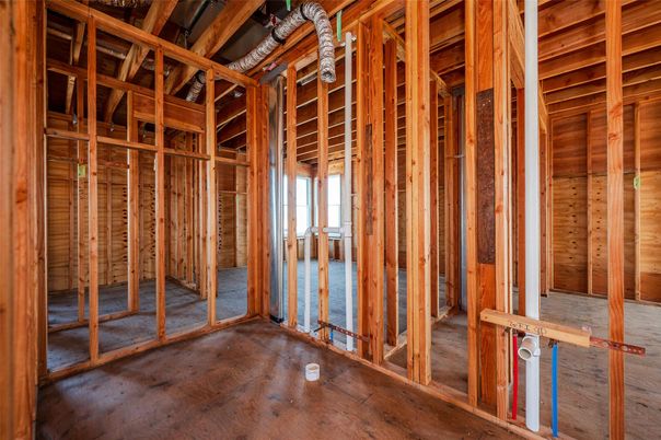 Empty room, Interior, Wooden Beams, Wood Texture Flooring, Wooden Walls