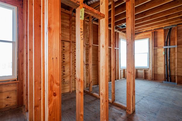 Empty room, Interior, Wooden Beams, Wood Texture Flooring, Wooden Walls