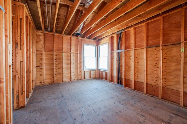 Empty room, Interior, Wooden Beams, Wooden Ceilings, Wood Texture Flooring, Wooden Walls