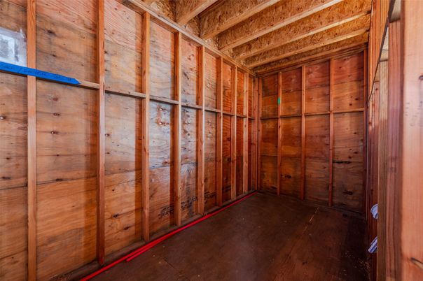 Empty room, Interior, Wooden Beams, Wooden Ceilings, Wooden Walls
