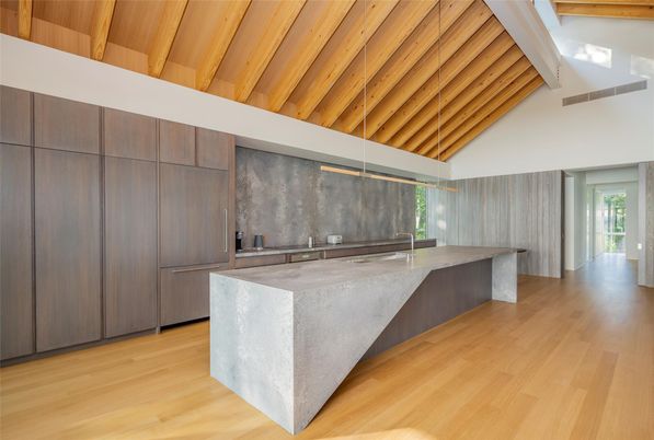 Interior, Kitchen, Pendant Lights, Wooden Beams, Wooden Ceilings, Wood Texture Flooring