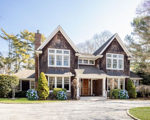 Exterior, Facade, Brick Traditional
