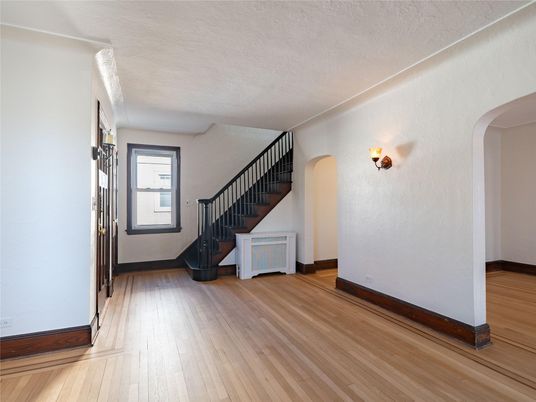 Empty room, Interior, Wood Texture Flooring