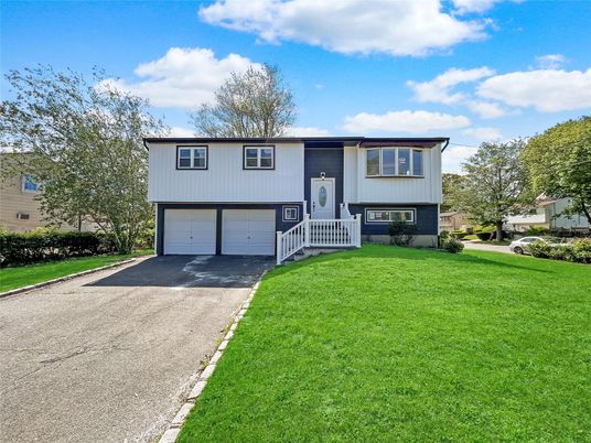Attached, Backyard, Exterior, Facade, Raised Ranch
