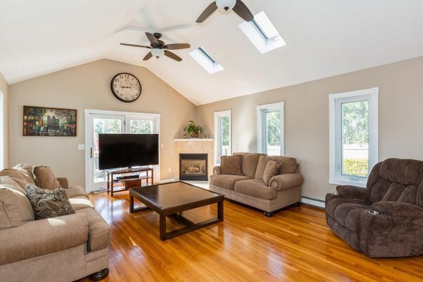 Fireplace, Interior, Living room, Wood Texture Flooring