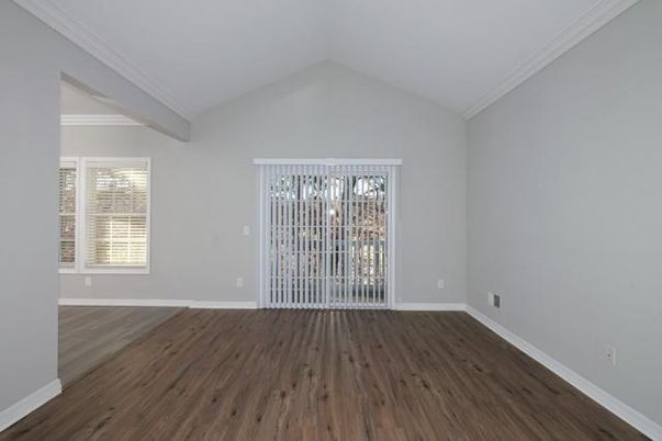Empty room, Interior, Wood Texture Flooring