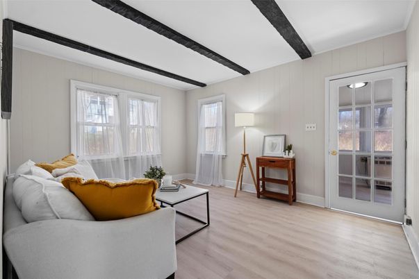 Interior, Living room, Wooden Beams, Wood Texture Flooring