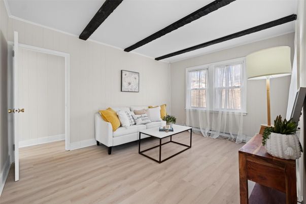 Interior, Living room, Wooden Beams, Wood Texture Flooring