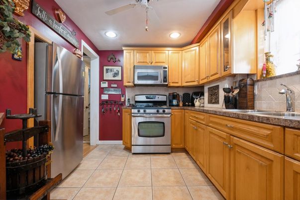 Interior, Kitchen, Recessed Lighting, Stainless Steel Appliances