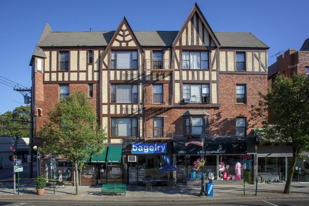Exterior, Facade, Brick Facade, Tudor Revival
