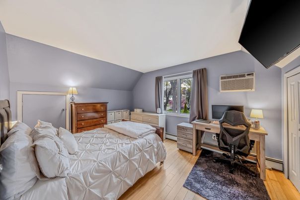 Bedroom, Home Office, Interior, Wood Texture Flooring