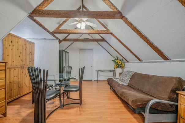 Dining room, Interior, Wooden Beams, Wood Texture Flooring