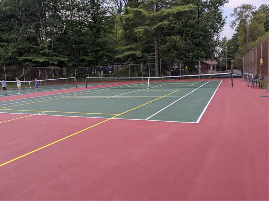 Exterior, Tennis Courts
