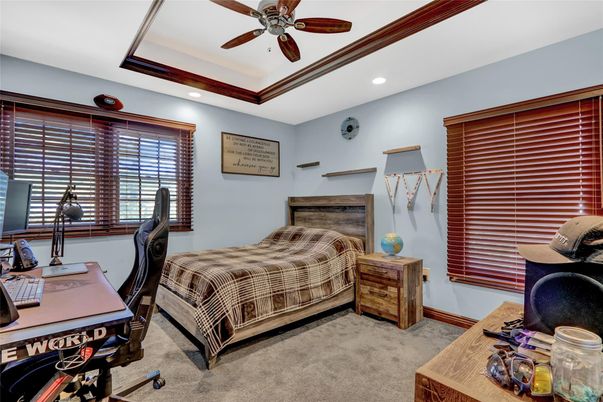 Bedroom, Home Office, Interior, Recessed Lighting