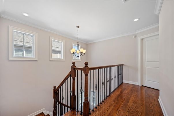 Chandelier, Interior, Recessed Lighting, Wood Texture Flooring