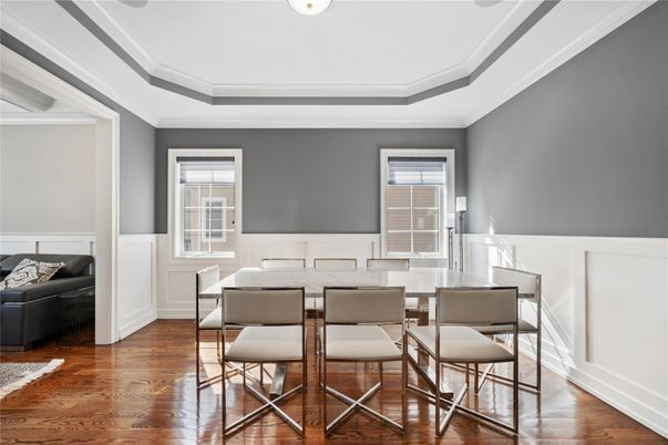 Dining room, Interior, Wood Texture Flooring