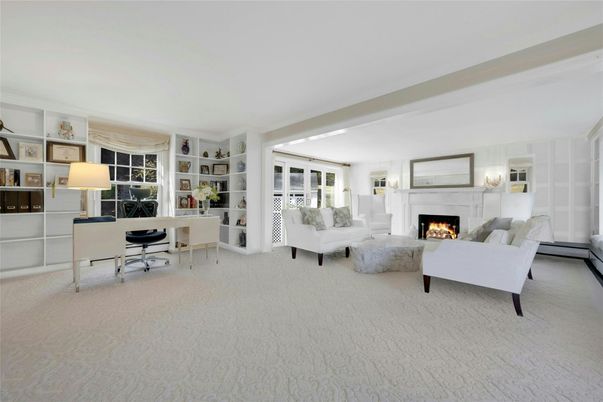Fireplace, Home Office, Interior, Living room