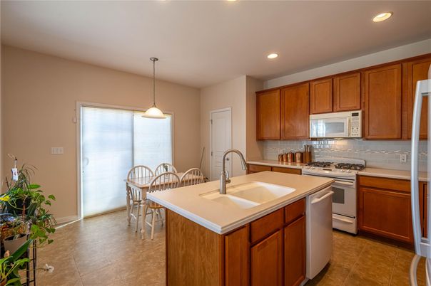 Dining room, Interior, Kitchen, Pendant Lights, Recessed Lighting