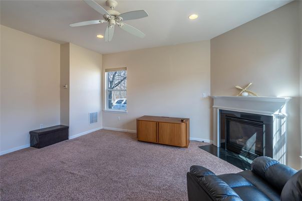 Fireplace, Interior, Recessed Lighting
