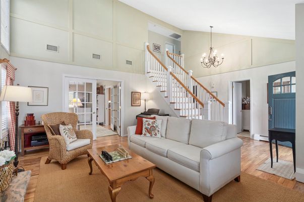 Chandelier, Interior, Living room, Wood Texture Flooring
