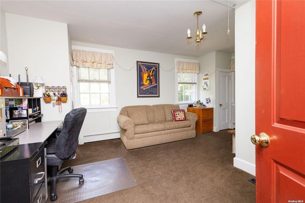 Chandelier, Home Office, Interior