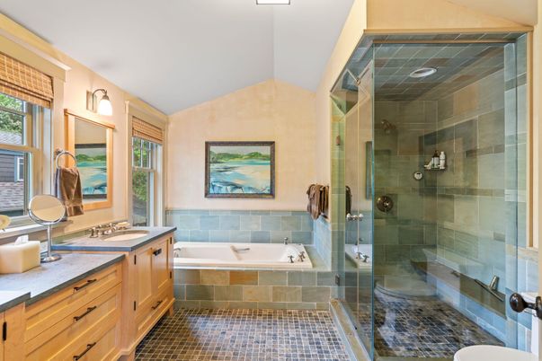Bathroom, Glass Shower, Interior